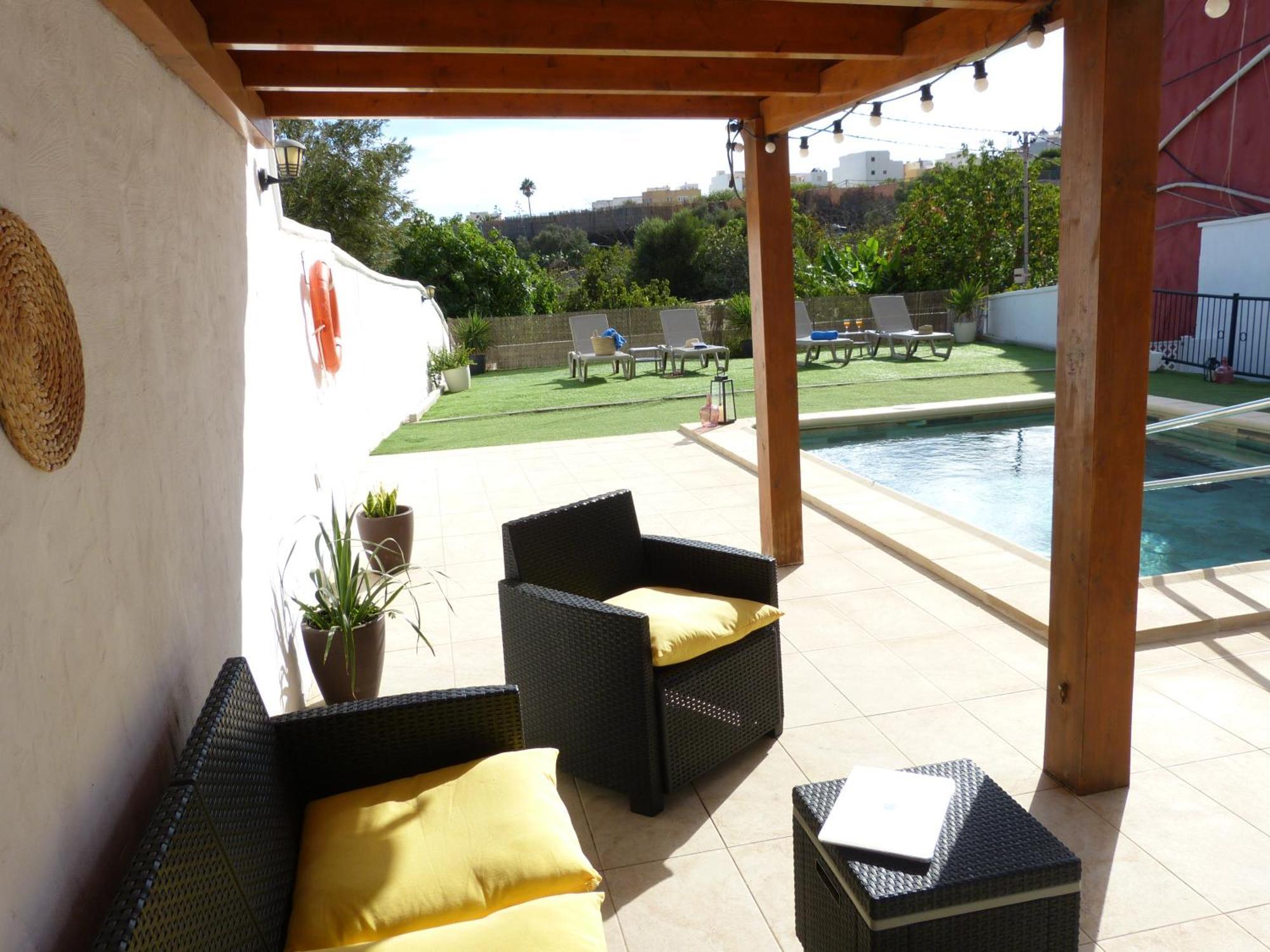 Villa Alto Arena Piscina Privada Climatizada Ingenio Eksteriør billede